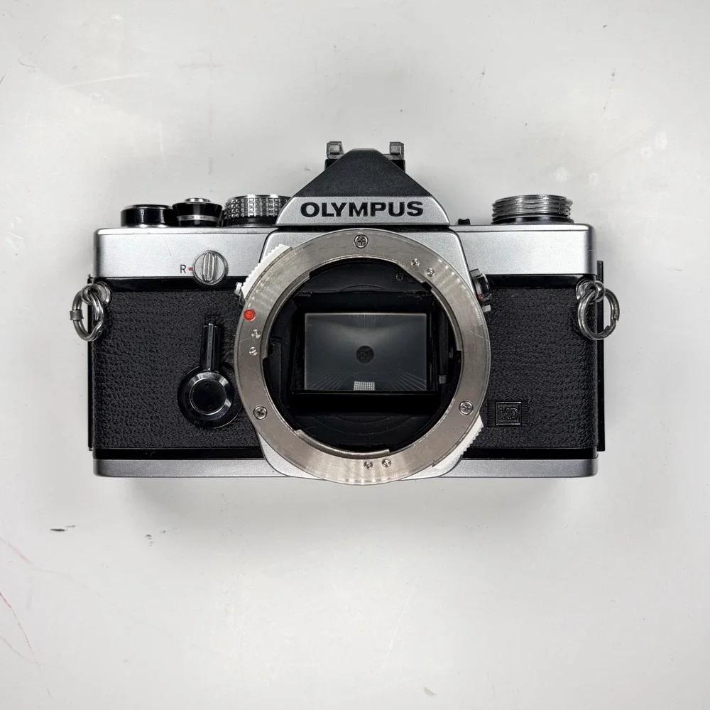 VTG Olympus OM-1N 35mm SLR Film Camera Body Only Silver REPAIR